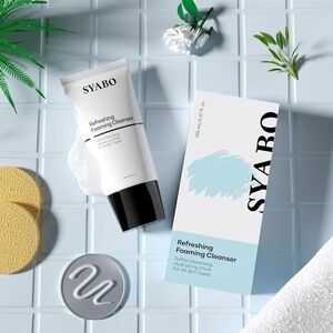 SYABO Refreshing Foaming Cleanser - All Skin Types - Not Expired - Sealed Box